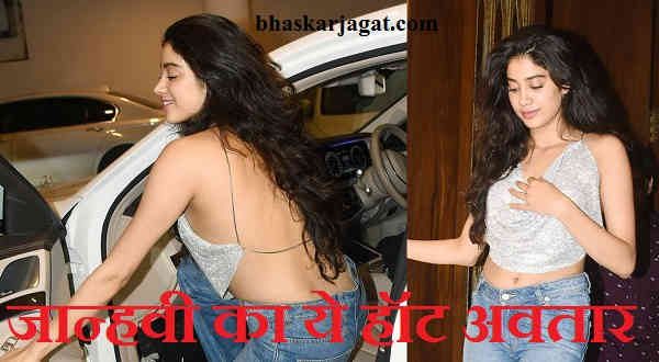Seeing this hot avatar of his daughter, Sridevi went crazy herself, see Hot Photos